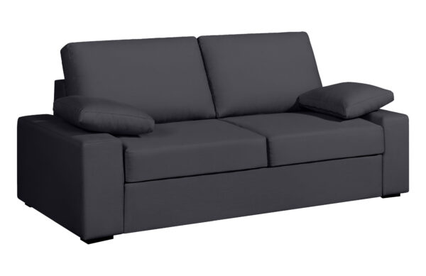 Canapé 3 places DEULE 203 cm convertible express matelas 14 cm – Image 3